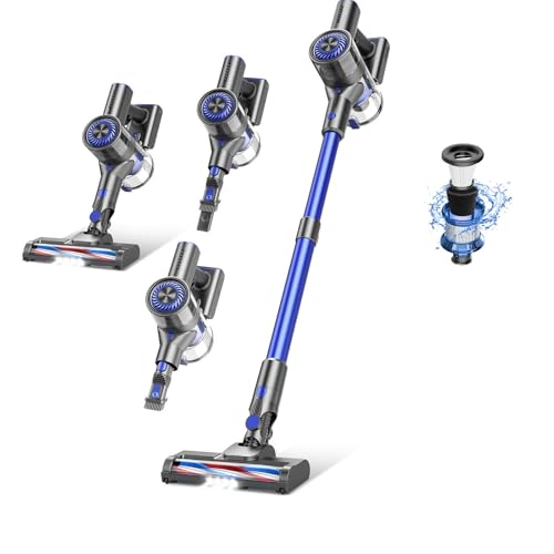 Cordless Vacuum Cleaner,Vacuum Cleaners for Home with Super Suction,Stick Vacuum Cleaner Rechargeable Up to 35 Mins Runtime