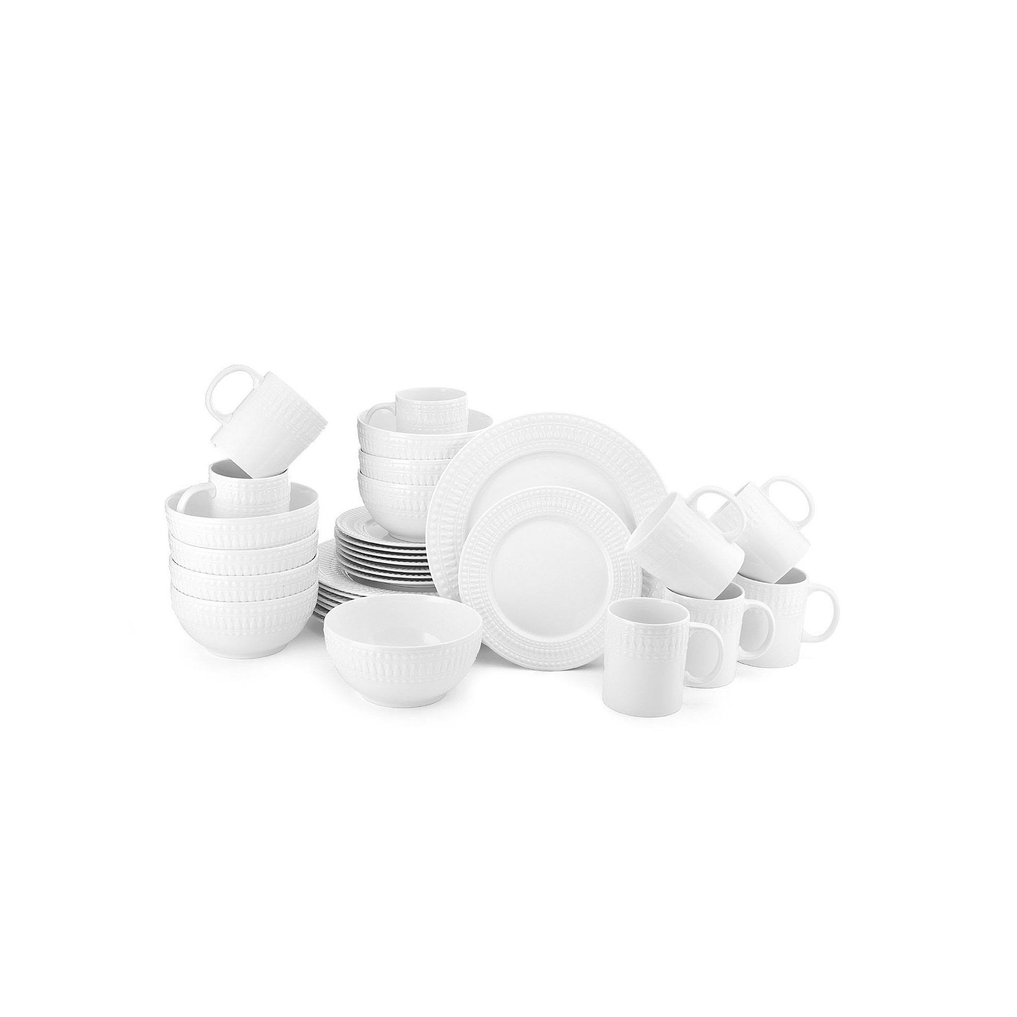 Pfaltzgraff Everyday Cassandra 32 Piece Dinnerware Set