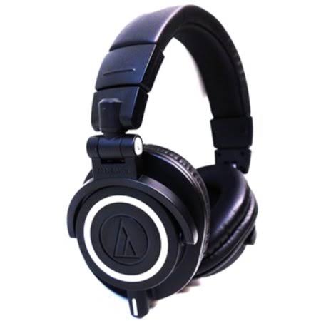 Audio-Technica ATH-M50x Professional Monitor Headphones - Stereo (Refurbished), Size: 1.77, Black