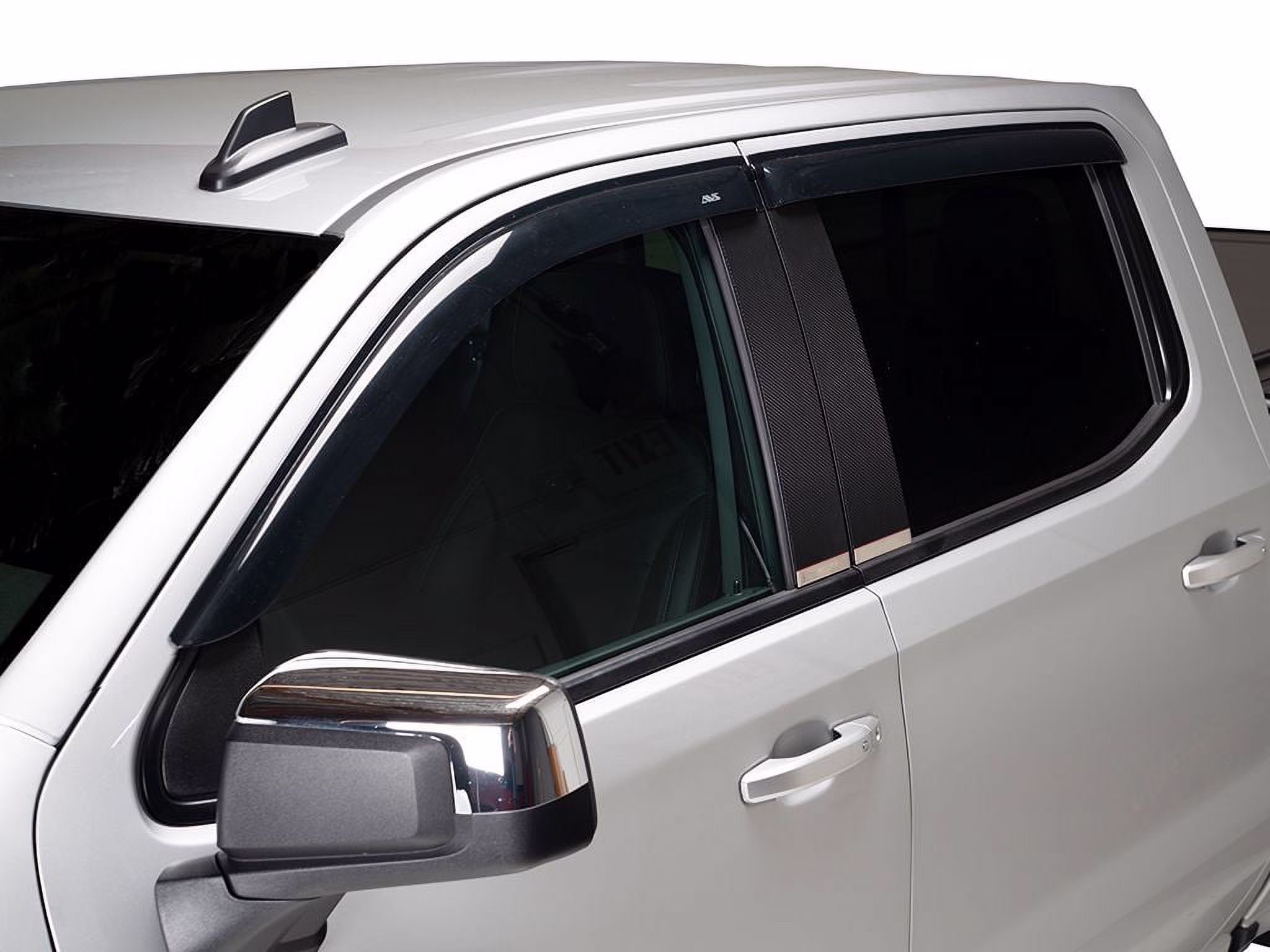 Auto Ventshade (AVS) by RealTruck 94507 Ventvisor Deflector 4 Pc. Compatible with Select: 2022-2023 Jeep Wagoneer