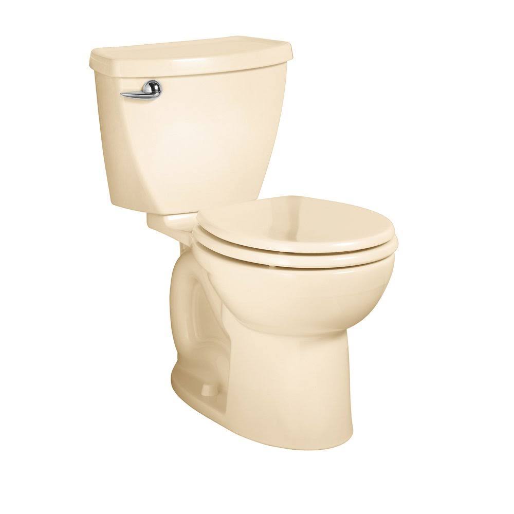 American Standard Cadet 3 Powerwash 2-Piece 1.6 GPF Round Toilet in Bone
