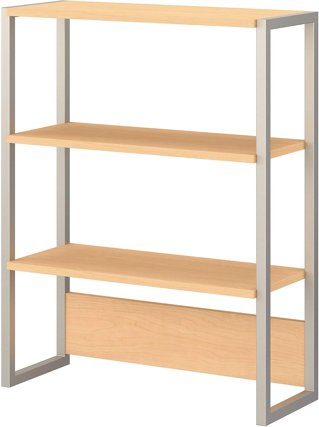 Bush Business Furniture Office by Kathy Ireland Method Bookcase Hutch, Natural Maple