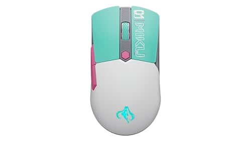 TUF Gaming Mini Wireless Mouse Hatsune Miku Edition- lightweight, ambidextrous 65g wireless gaming mouse with tri-mode connectivity, 12,000dpi sensor