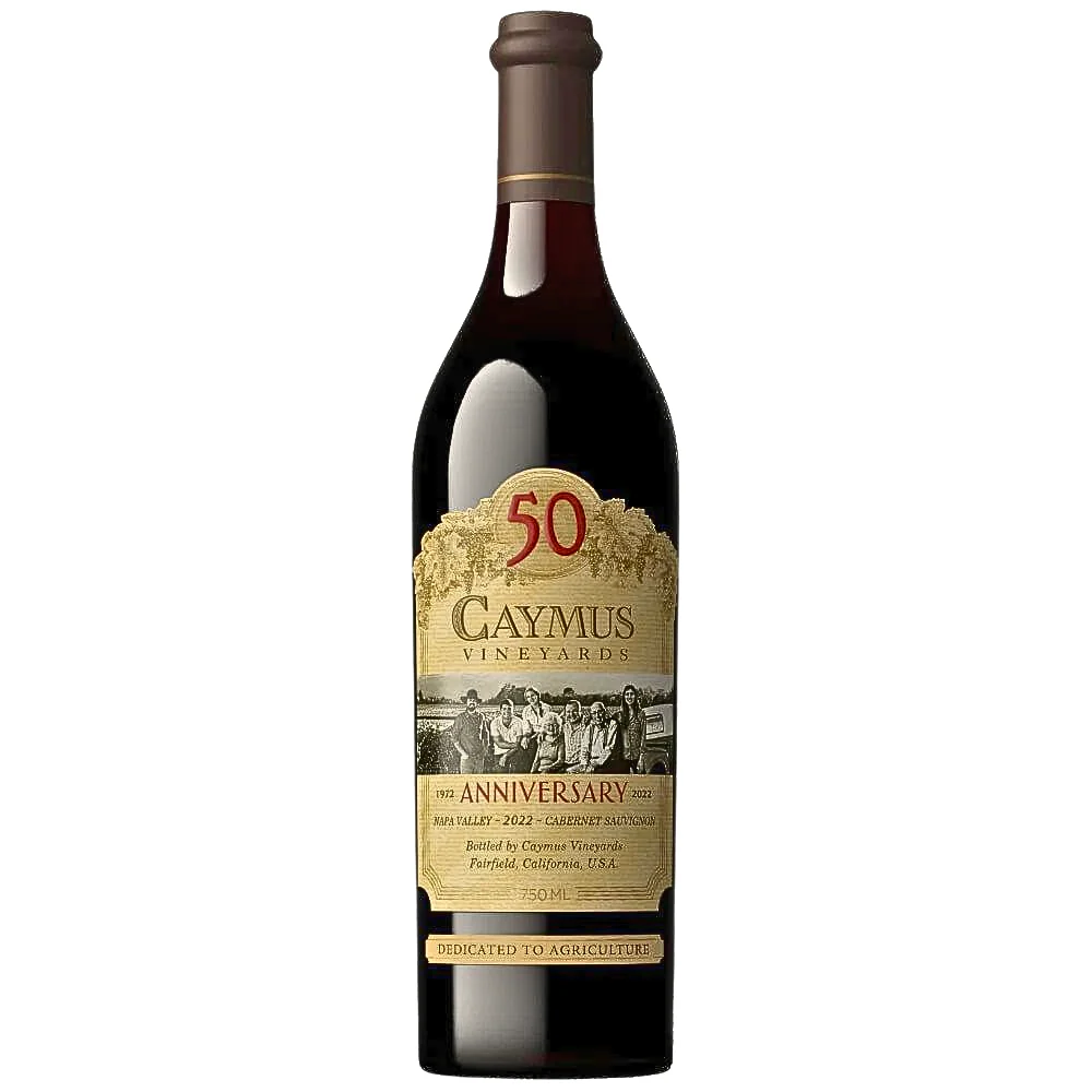 Caymus 50th Anniversary Napa Valley Cabernet Sauvignon 2022 - Nestor Liquor