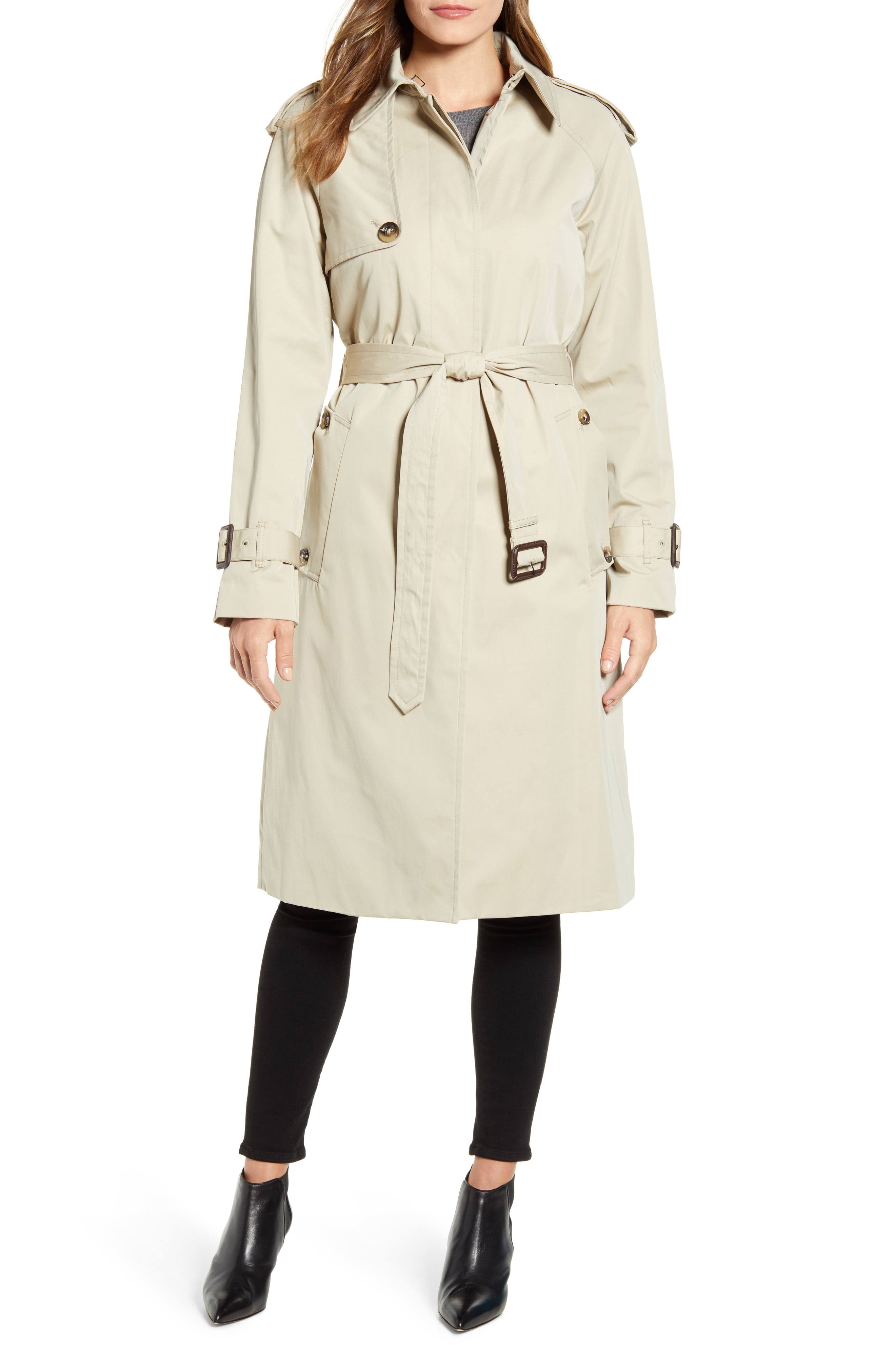 London Fog Megan Heritage Trench Coat with Removable Lining