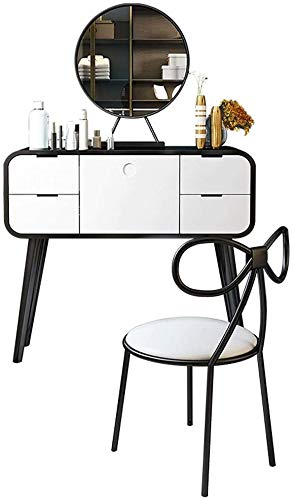 Luxury Dressing Vanity Table w/Stool for Bedroom