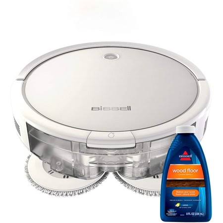 Bissell Spinwave Hard Floor Expert Wet and Dry Robot Vacuum, WiFi Connected with Structured NAVIGATION, 3115