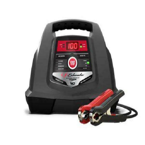 Schumacher Battery Charger Electric Digital Display Automatic Adjustable Engine Start Vehic - Megean