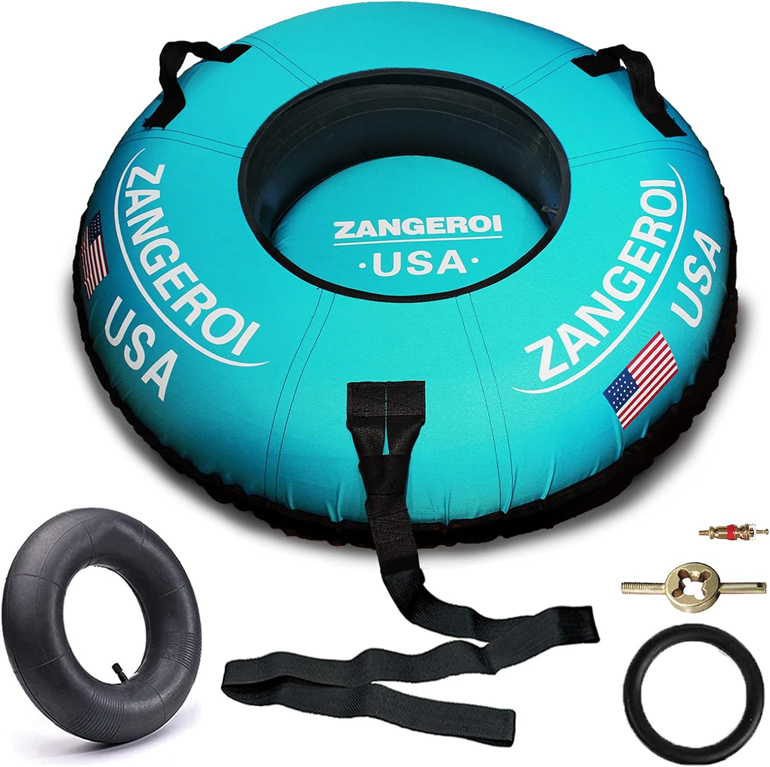 Snow Tube Snow Tubes Heavy Duty Snow Tube for Kids Adult Snow Tube 45inch, Snow Sled Sledding Tube