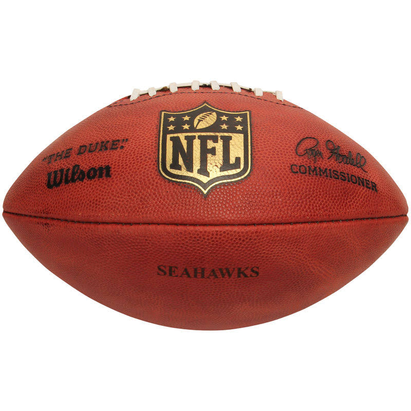 Wilson Seattle Seahawks The Duke Official Size Replica Game Football