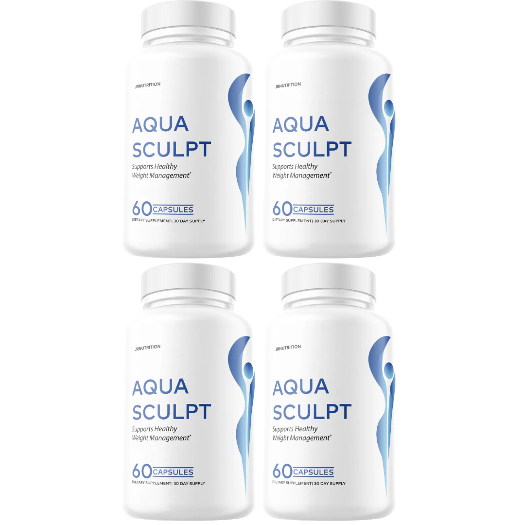 Aqua Sculpt Weight Loss Support Aqua Sculpt Maximum Strength - 4 Bottles - Kansas Nuitrition - HNZSDS