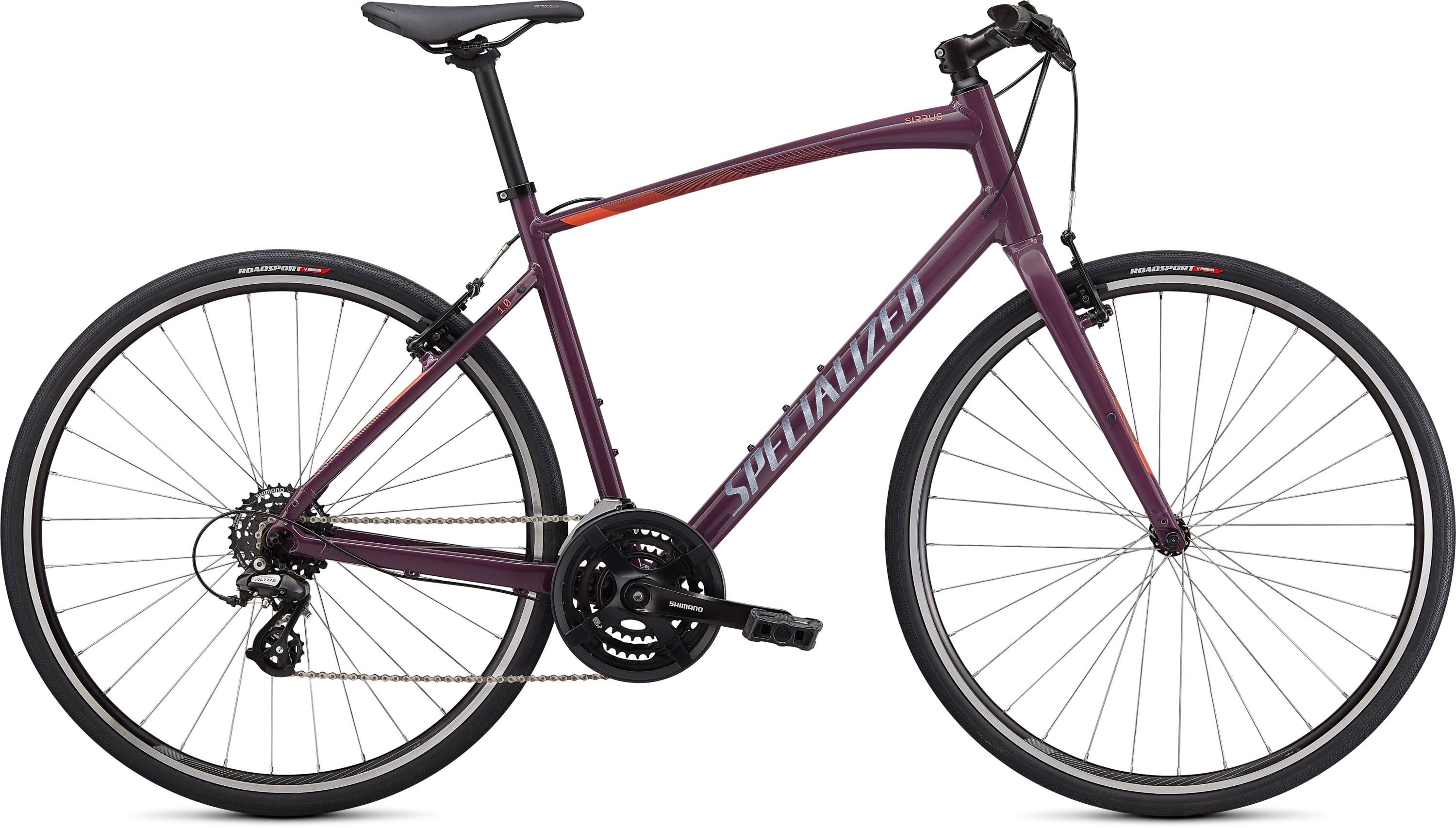 Specialized Sirrus 1.0 Gloss Cast Lilac / Vivid Coral / Satin Black Reflective / M