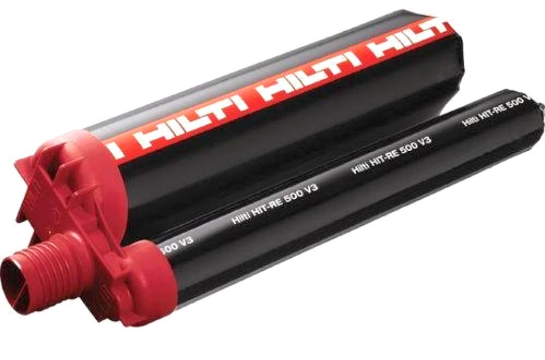 HILTI Hit-Re 500 (500 Ml) Injectable Mortar Pure Epoxy (Anchor Bolt Chemical) Pack of 2