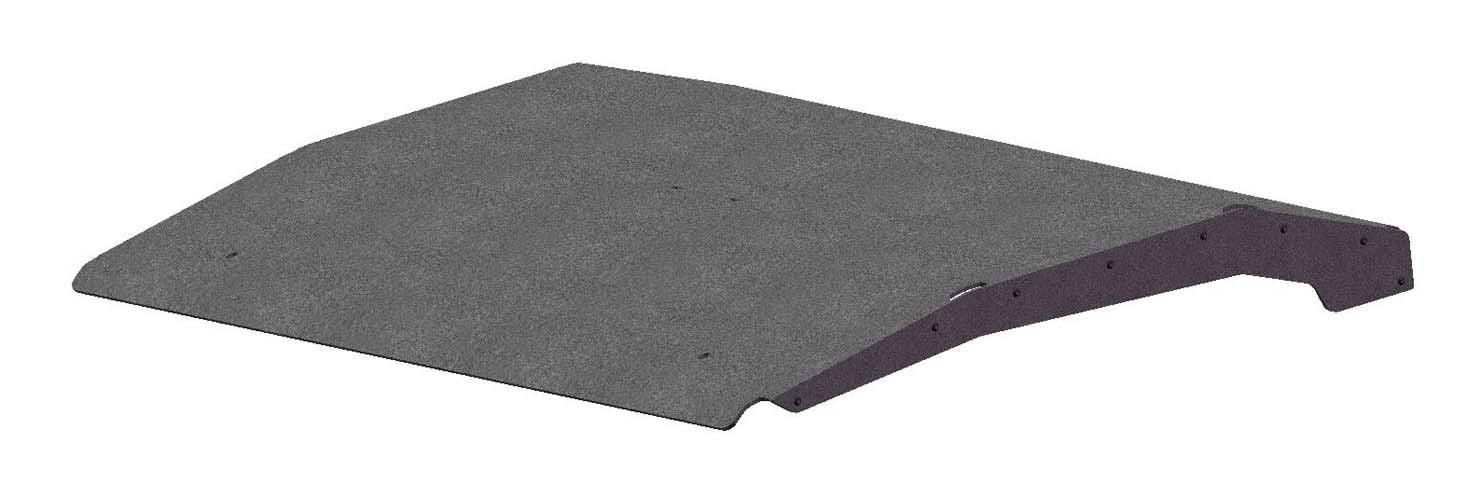 Direction 2 Roof of HMW Haircell Polyethylene Arctic Cat Black #175376