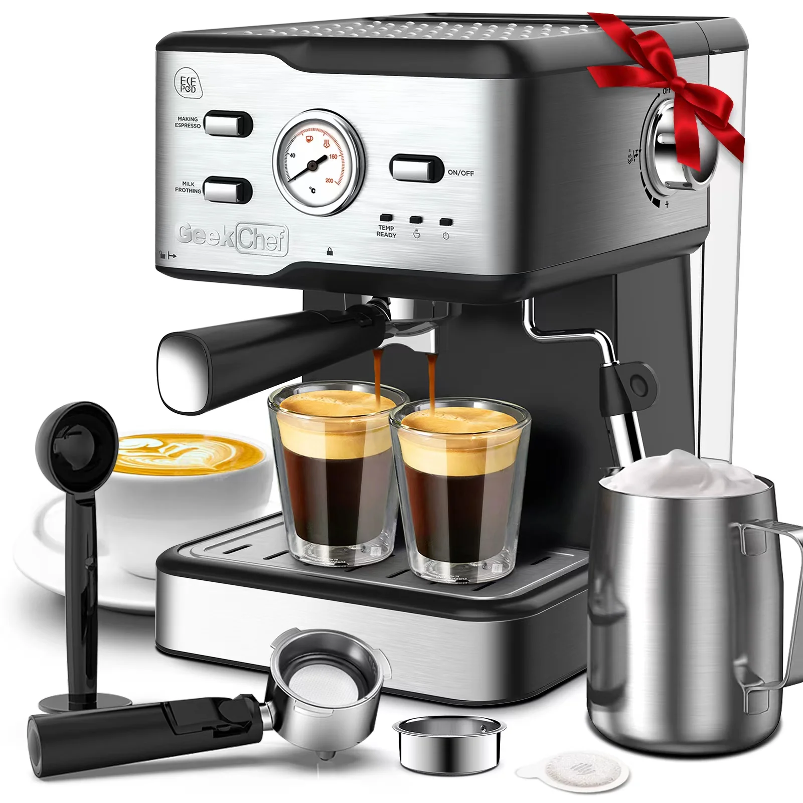 Geek Chef Coffee Espresso Machine - Radiant Selections