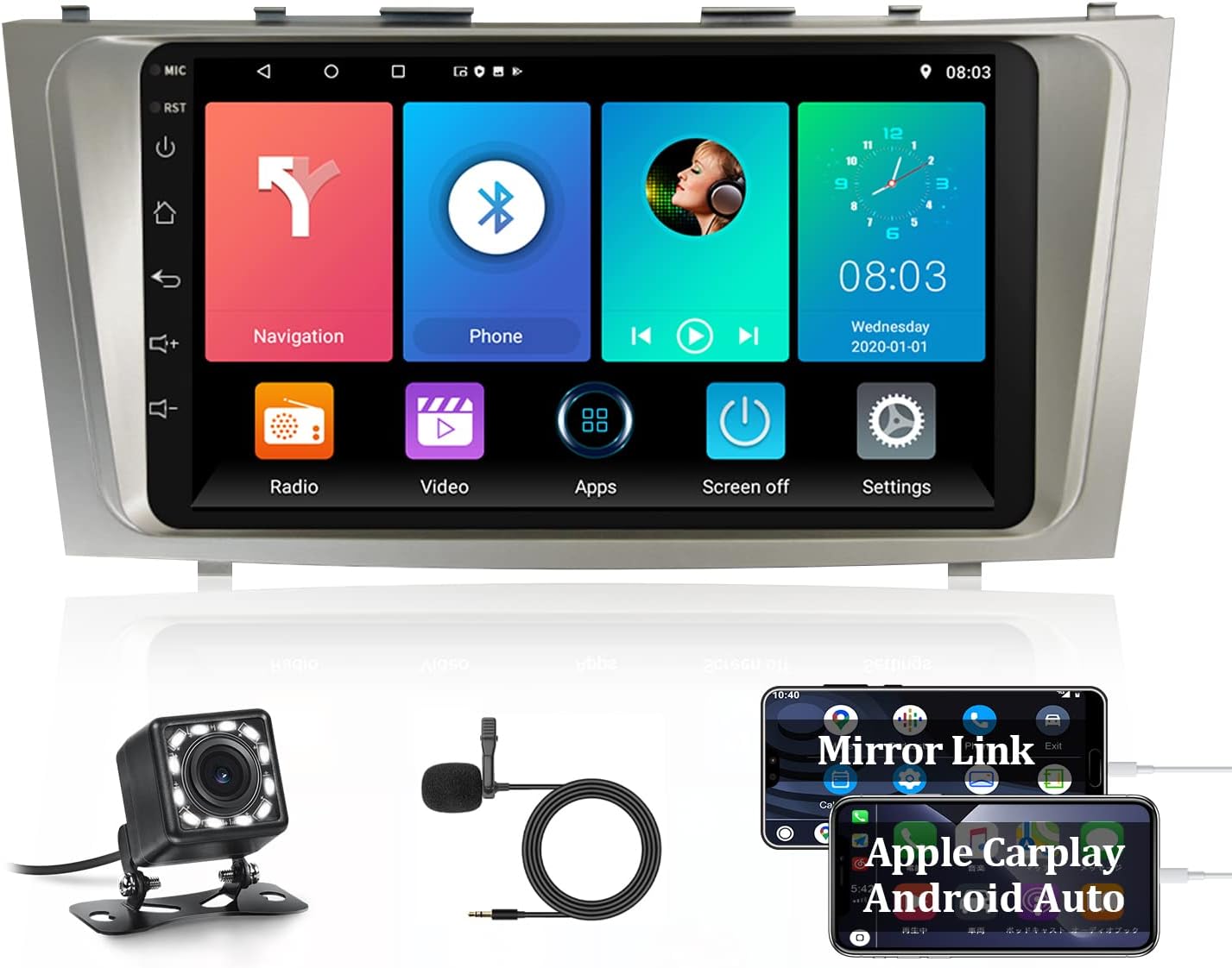 Android Car Radio Stereo for Toyota Tundra 2007-2013