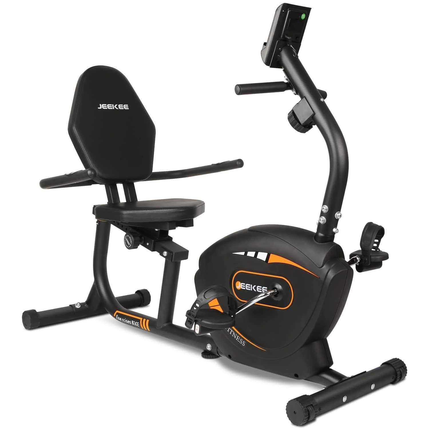 JEEKEE Recumbent Exercise Bike for Adults Seniors - Sports Supplies Online Store