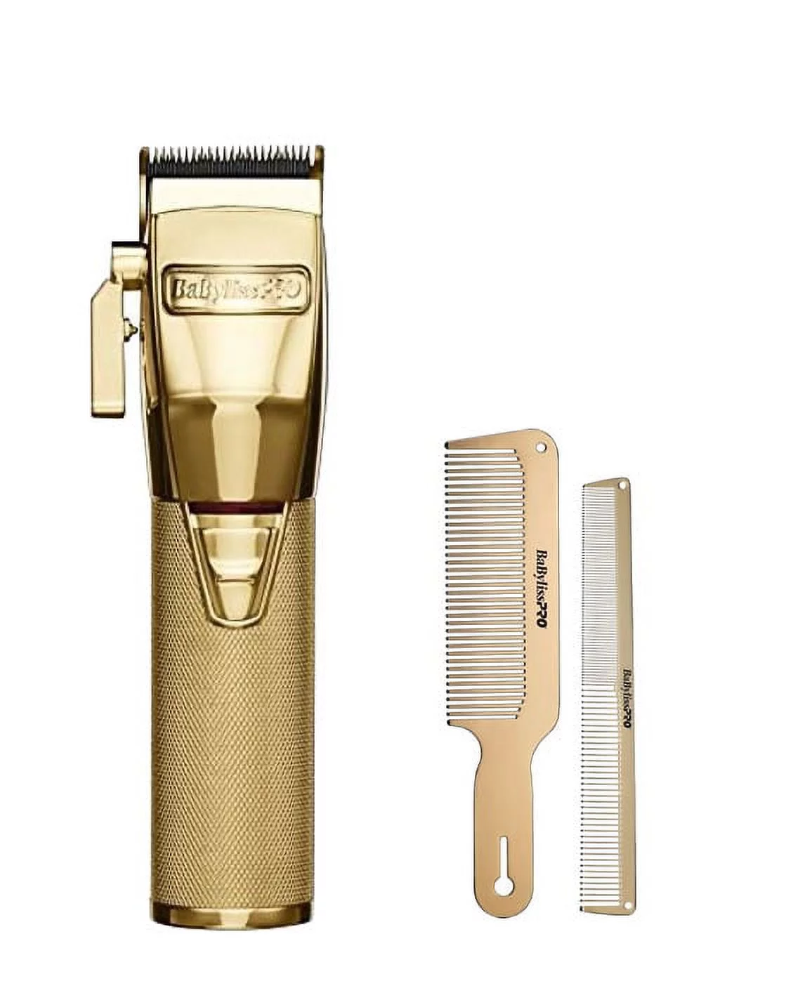 BaByliss PRO GoldFX Clipper FX870G and Metal Comb Set - Curated Treasures Market