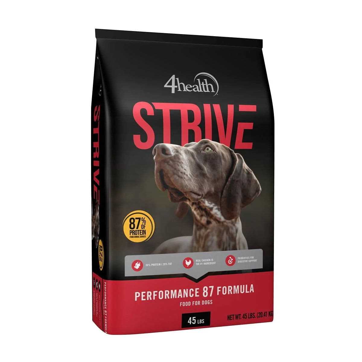 4health 9694 Strive Endurance Performance 87 Formula Dry Dog Food - Pet Supplies online store
