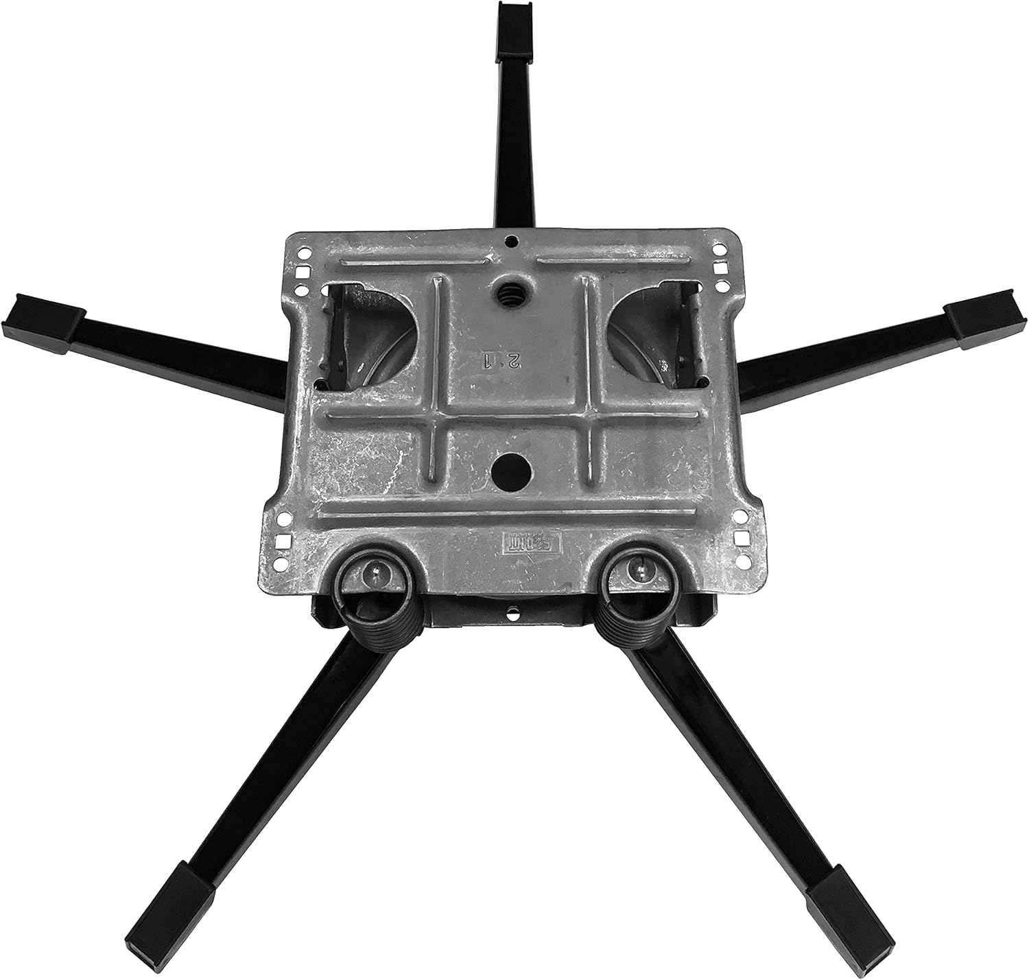 chairpartsonline 25 Replacement Recliner Base w/pitched Swivel Rocker Box Plate, 5-Leg w/caps - S5510