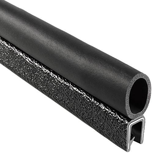 Trim-Lok Trim Seal EPDM Closed Cell Sponge Rubber Bulb Seal/PVC/Aluminum with Top Bulb, 5/8 inch Bulb Seal Diameter, Fits Edge 1