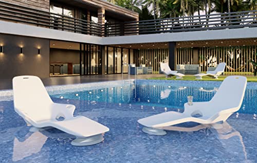 Tenjam Shayz in Pool Lounge Chairs for Sun Shelf Set of Two