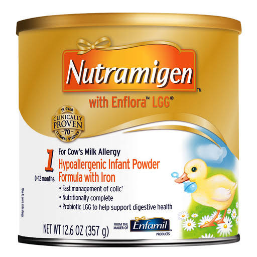 Nutramigen Enflora LGG Infant Formula 12.6 oz. Can Powder 8 Pack
