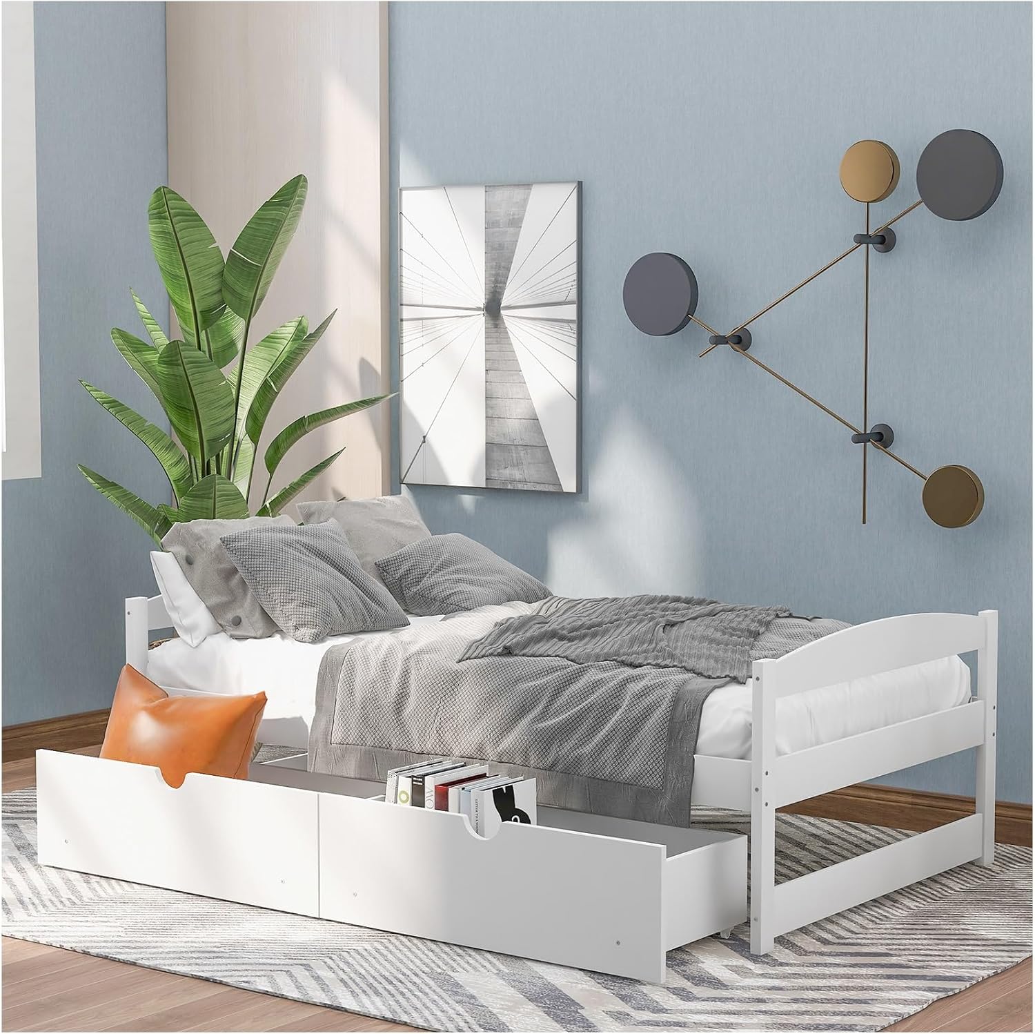 Twin Size Daybed with 2 Drawers