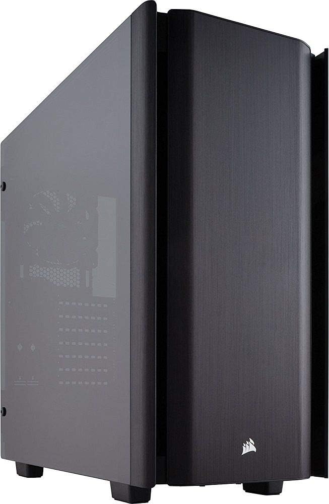 Corsair Obsidian Series 500D RGB SE Premium Mid-Tower Case, 3 RGB Fans, Smoked Tempered Glass, Aluminum Trim