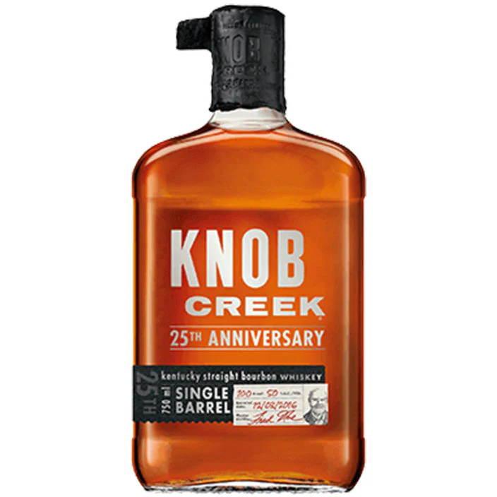 Knob Creek 25th Anniversary Single Barrel 124 Proof Kentucky Straight Bourbon Whiskey 750 ml - Nestor Liquor