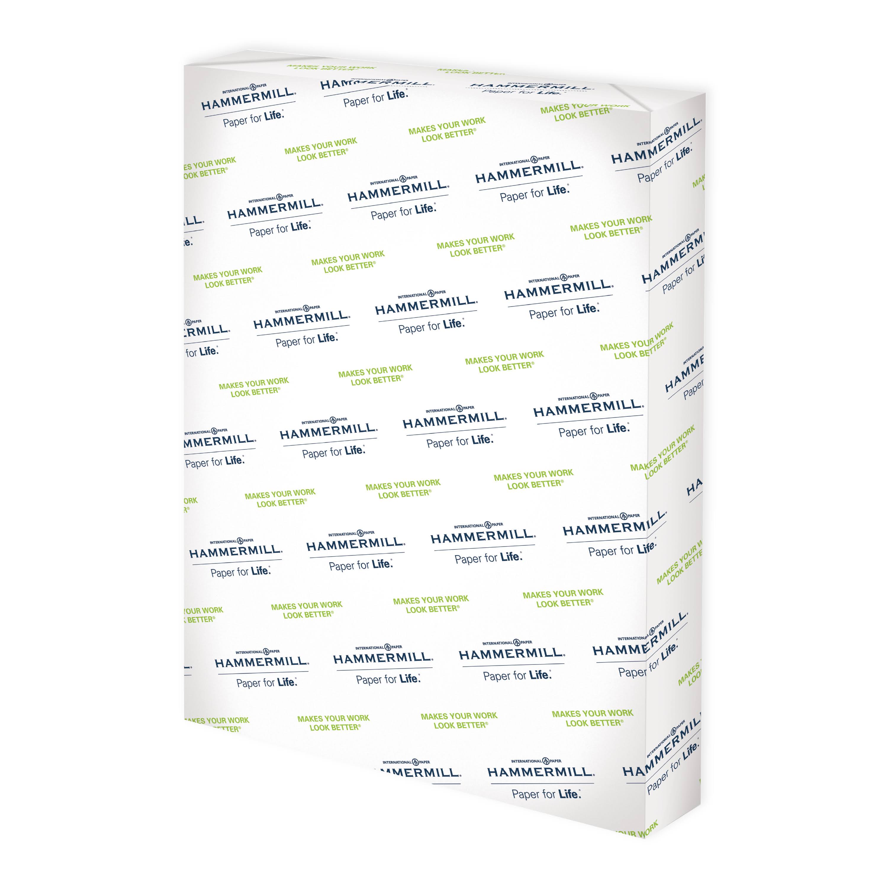 Hammermill Paper, Premium Color Copy Cover Cardstock, 19x13 Paper, 80lb Paper, 100 Bright, 1 Pack / 250 Sheets (133241R) Heavy P