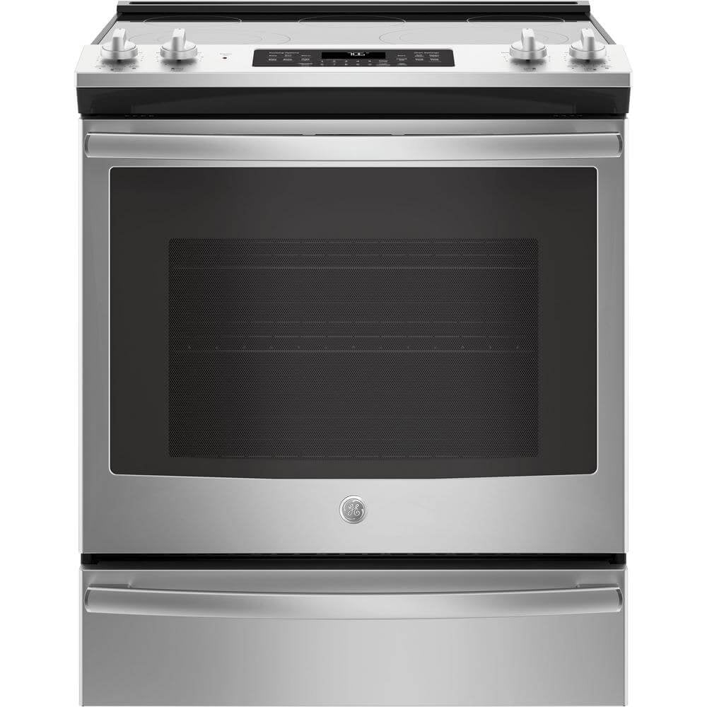 GE APPLIANCES JS760SPSS GE(R) 30 Slide-In Electric Convection Range with No Preheat Air Fry
