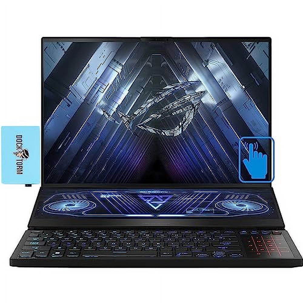 ASUS ROG Zephyrus Duo 16 Gaming Laptop 16'' 165Hz IPS Touchscreen WUXGA (1920x1200) (AMD Ryzen 7 6800H, 16GB DDR5, 2x2TB PCIe SSD RAID 1 (2TB)