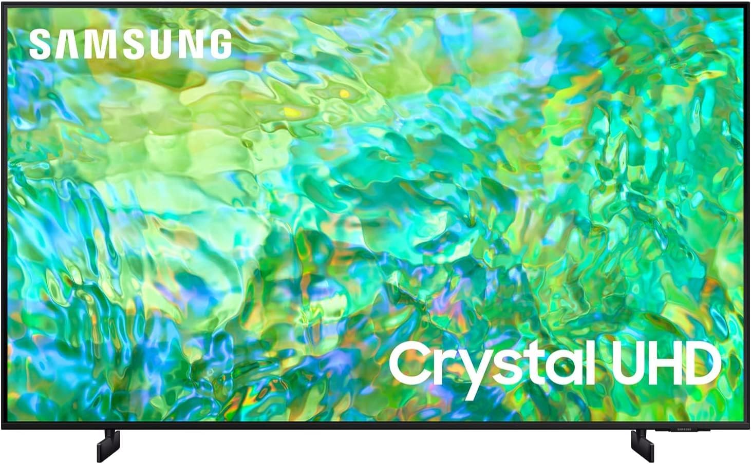 Samsung UN65CU8000 65-Inch Class Crystal UHD CU8000 Series PurColor, Ultra Slim, Solar Remote, Smart TV with Alexa Built-in (UN65CU8000FXZA