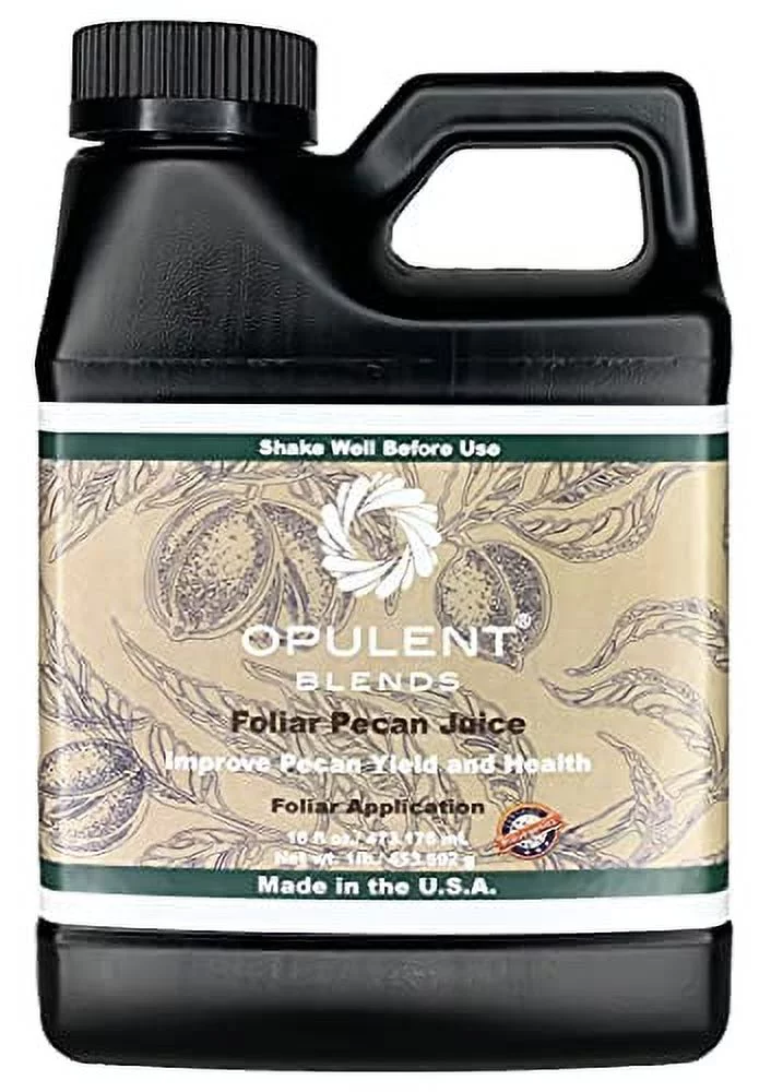 Foliar Pecan Juice - 16 fl. oz. - Liquid Fertilizer - 8.489% Zinc, Plus Iron, Manganese and Nickel - Curated Treasures Market