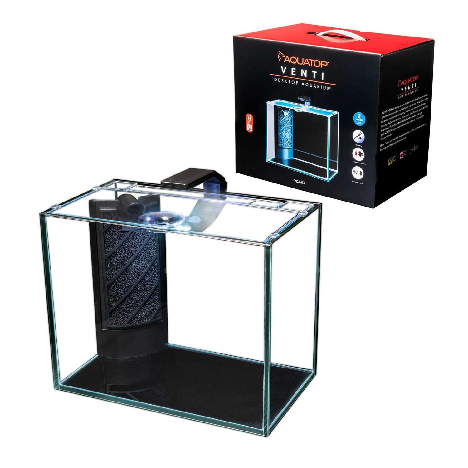 Aquatop Venti Desktop Aquarium Kit - Pet Supplies online store
