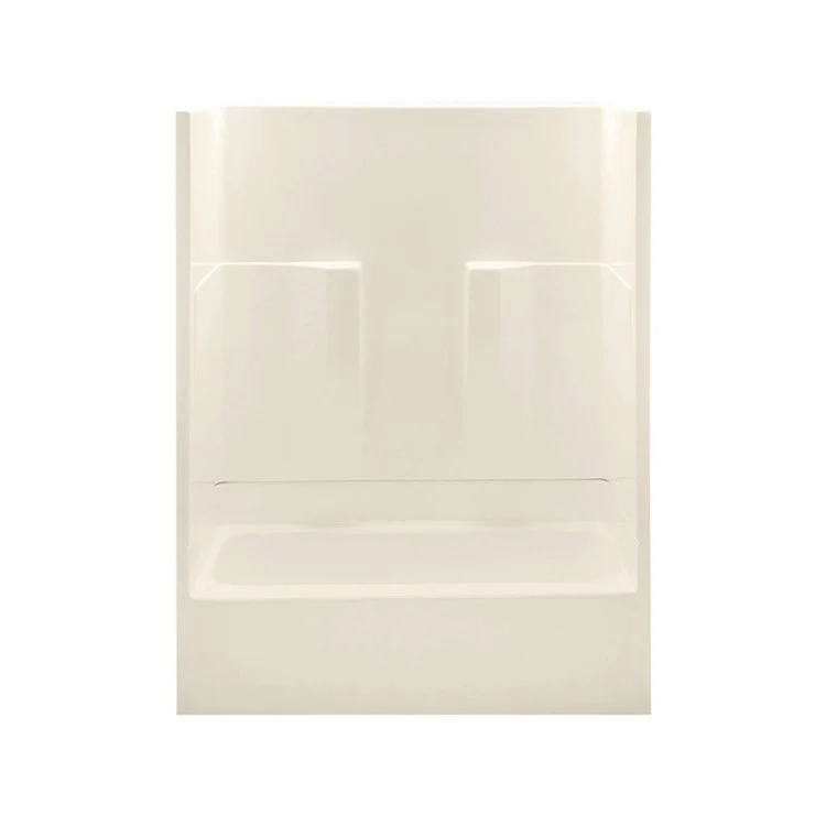 Tub and Shower Module Left Drain Almond 2 Shelves 47 Gallons 60 x 30 x 72 Inch