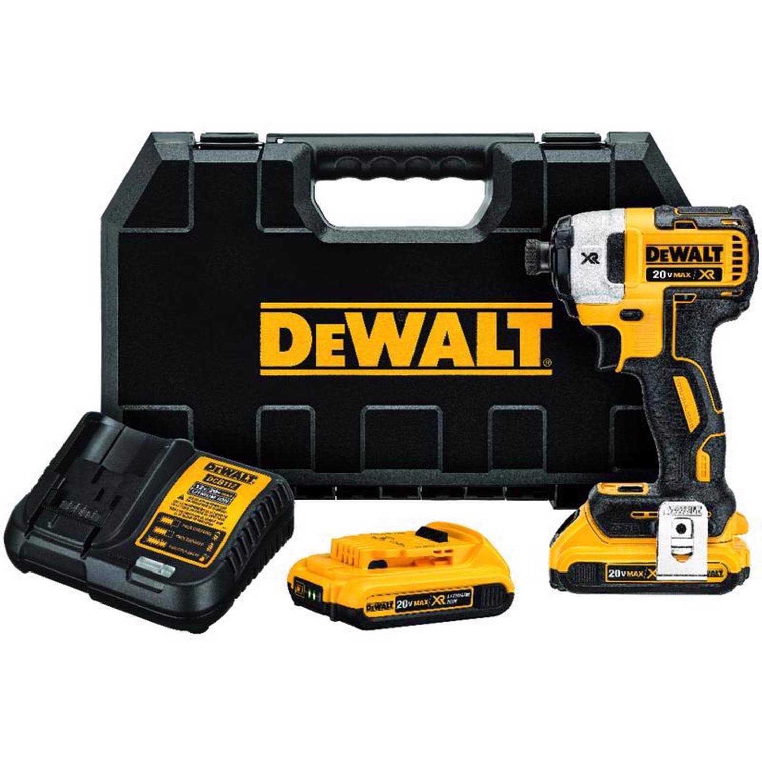 Dewalt 20V MAX XR 1/4 3-Speed Impact Driver Kit DCF887D2 - Shop Hardware Tools Online Store