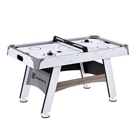 Md Sports 5 ft. Air Powered Hockey Table with Overhead Electronic Scorer - Sports Supplies Online Store