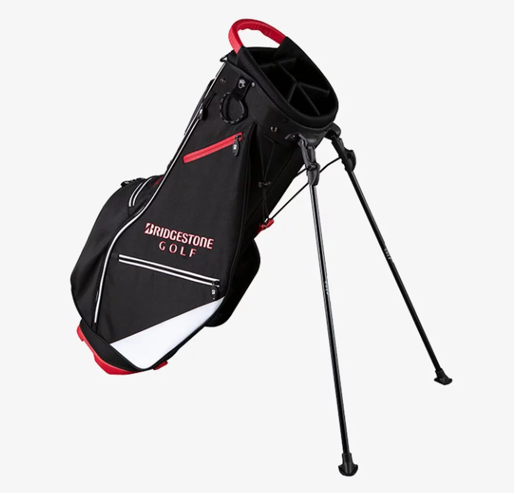 Bridgestone 2020 Lightweight 5-Way Stand Golf Bag Black - Curated Treasures Market