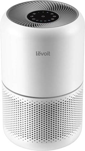 LEVOIT Air Purifiers for Home Bedroom, HEPA Sleep Mode, AHAM VERIFIDE, Smart WiFi for Home Large Room, Quiet Cleaner for Pet Hair, Allergies, Dust
