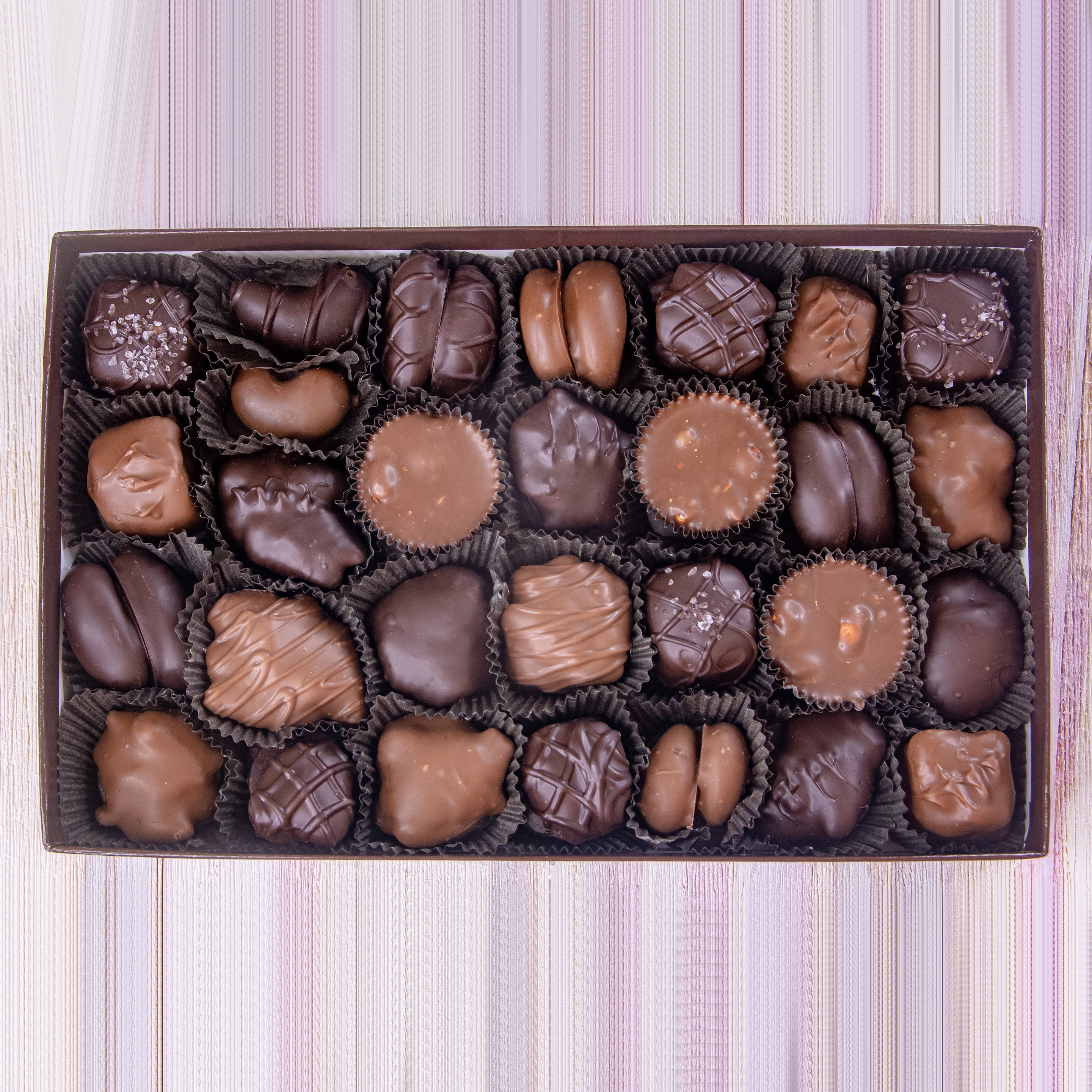 Wockenfuss Candies Nut Assortment - Milk & Dark - 2lb - Curated Treasures Market