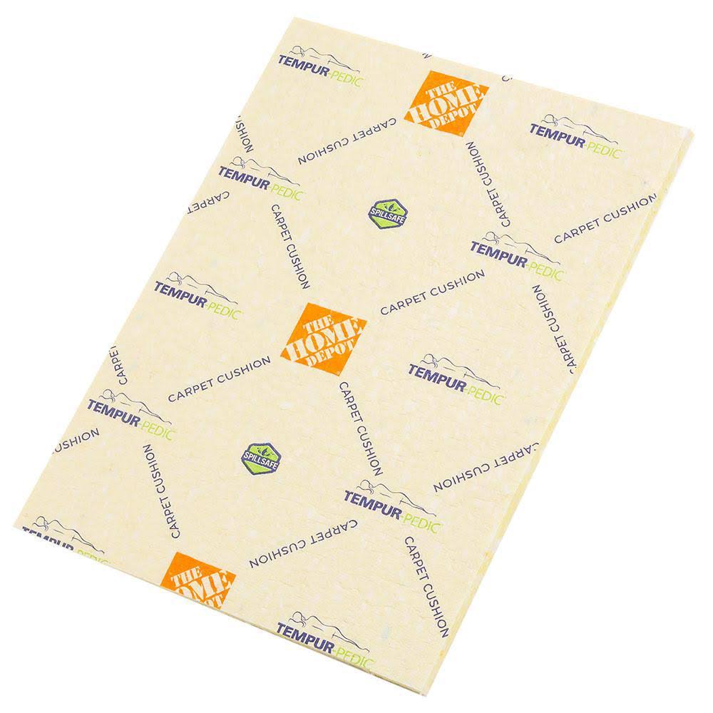 Future Foam Tempur Material with SpillSafe Moisture Barrier 7/16 in. Thick 8 lb. Density Carpet Pad