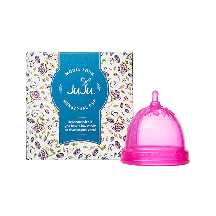 Juju Menstrual Cup Model Four Pink