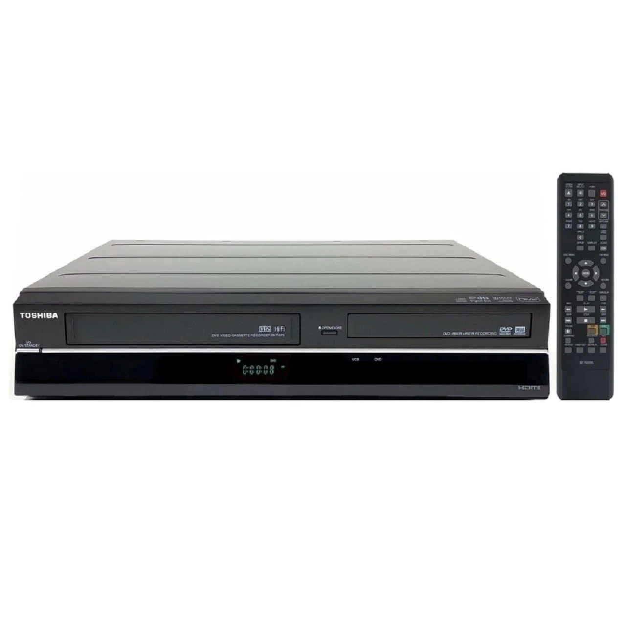 Pre-Owned Toshiba Dvr620 Dvd Recorder Vcr Combo VHS to Dvd Dubbing w/ Remote and Cables (Good)