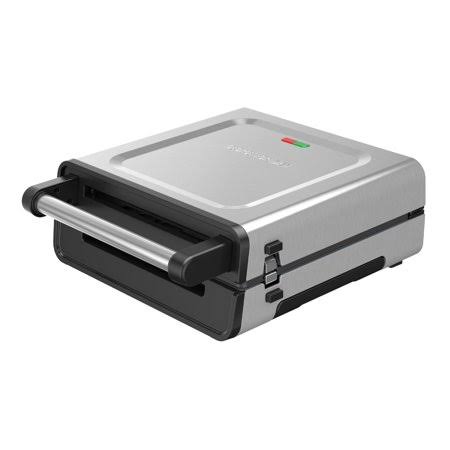 George Foreman Contact Smokeless - Ready Grill, Family Size (4-6 Servings), Grs6090b-1