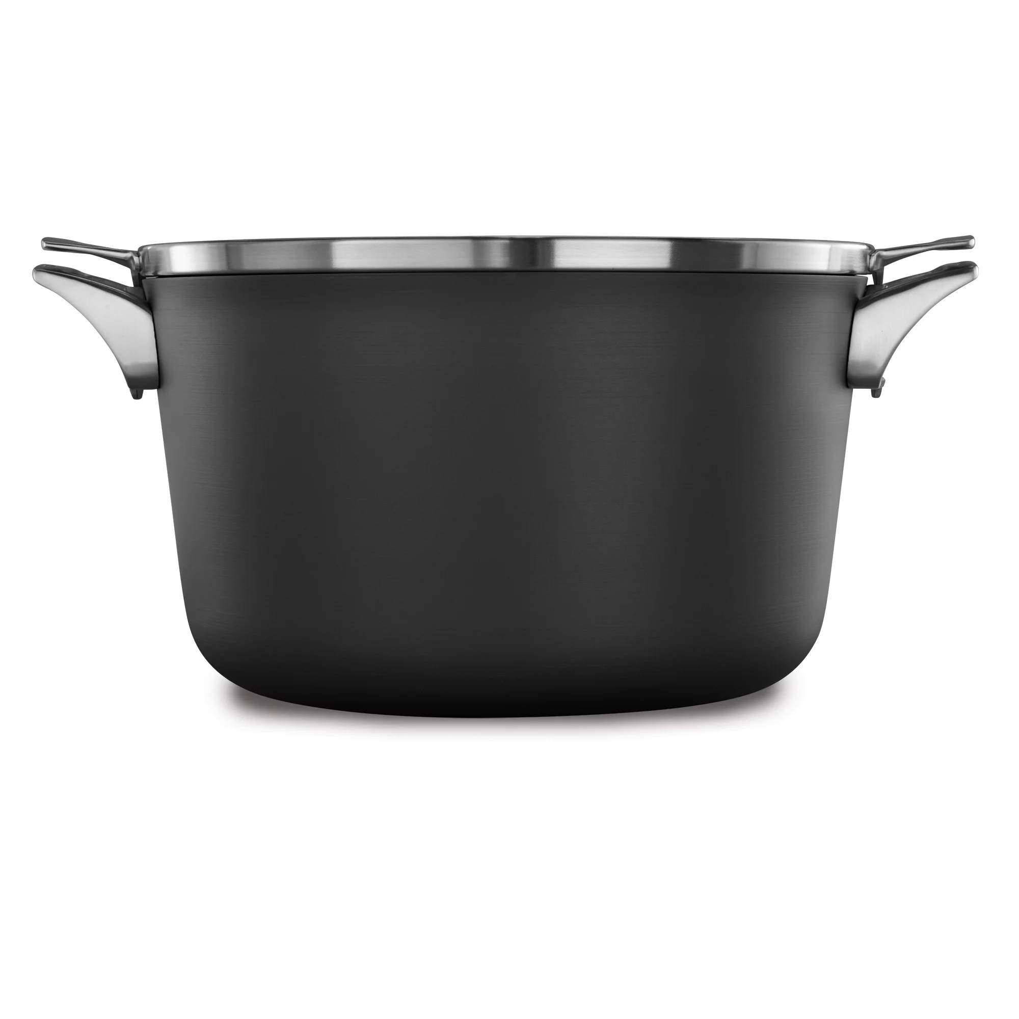 Calphalon Premier Space-Saving MineralShield Nonstick 12-Quart Stock Pot with Lid