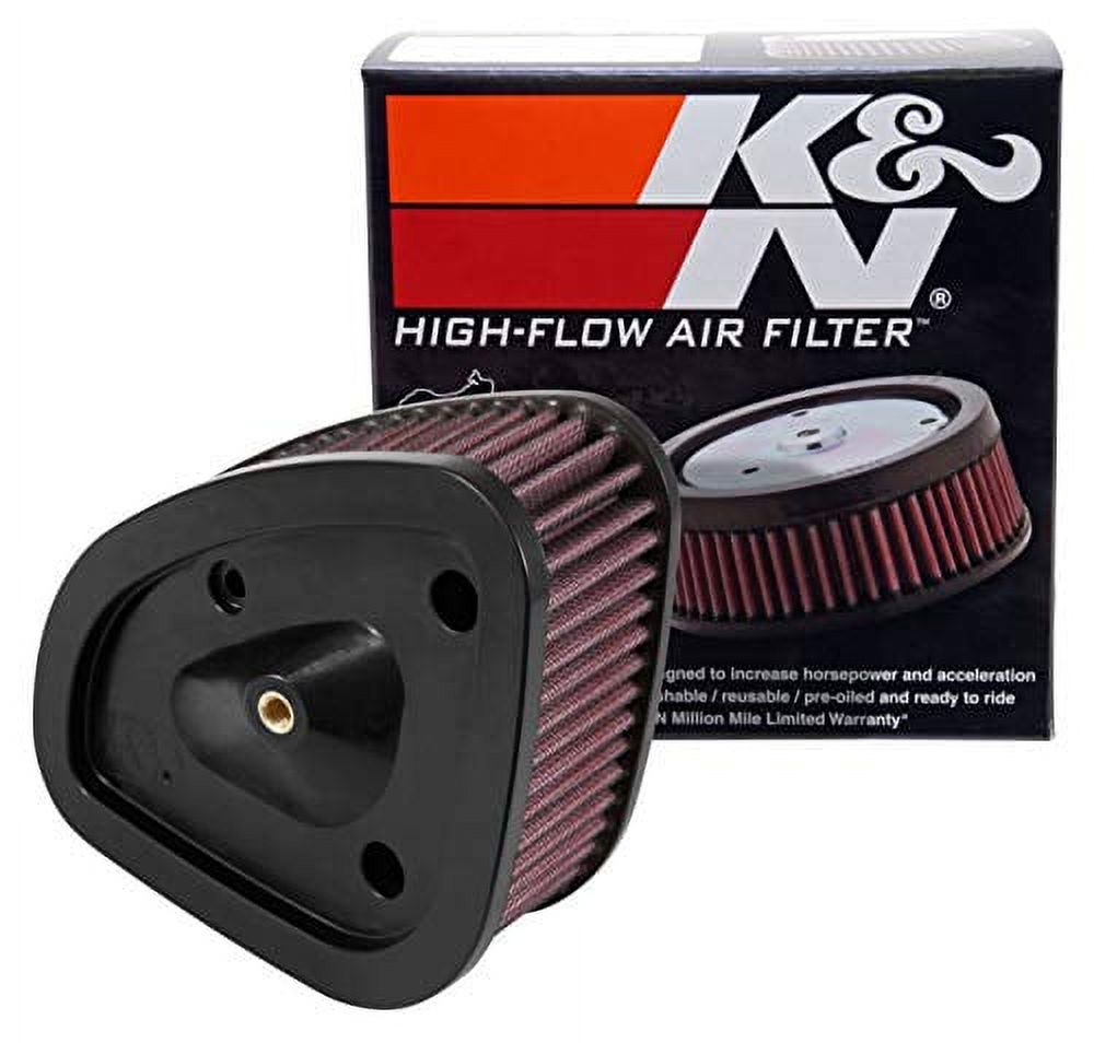 K&N Engine Air Filter: High Performance, Premium, Powersport Air Filter: 2017-2019 HARLEY DAVIDSON (Road King, Electra Glide, Ultra, Classic