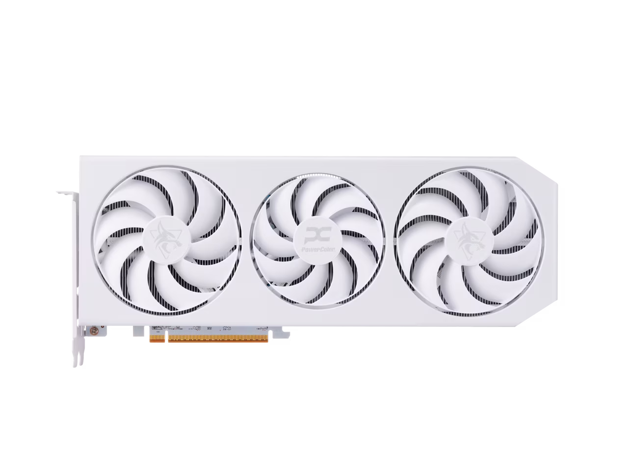 PowerColor Hellhound Radeon RX 9070 XT 16GB GDDR6 PCI Express 5.0 x16 Graphics CARD Hellhound Spectral White AMD Radeon RX 9070 XT 16GB GDDR6