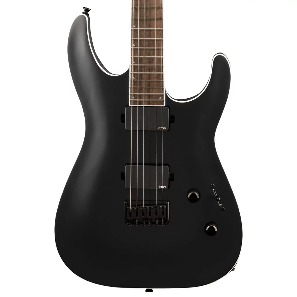 Jackson X Series Soloist? SLA6 DX Baritone Electric Guitar - Laurel Fingerboard - Satin Black - Curated Treasures Market